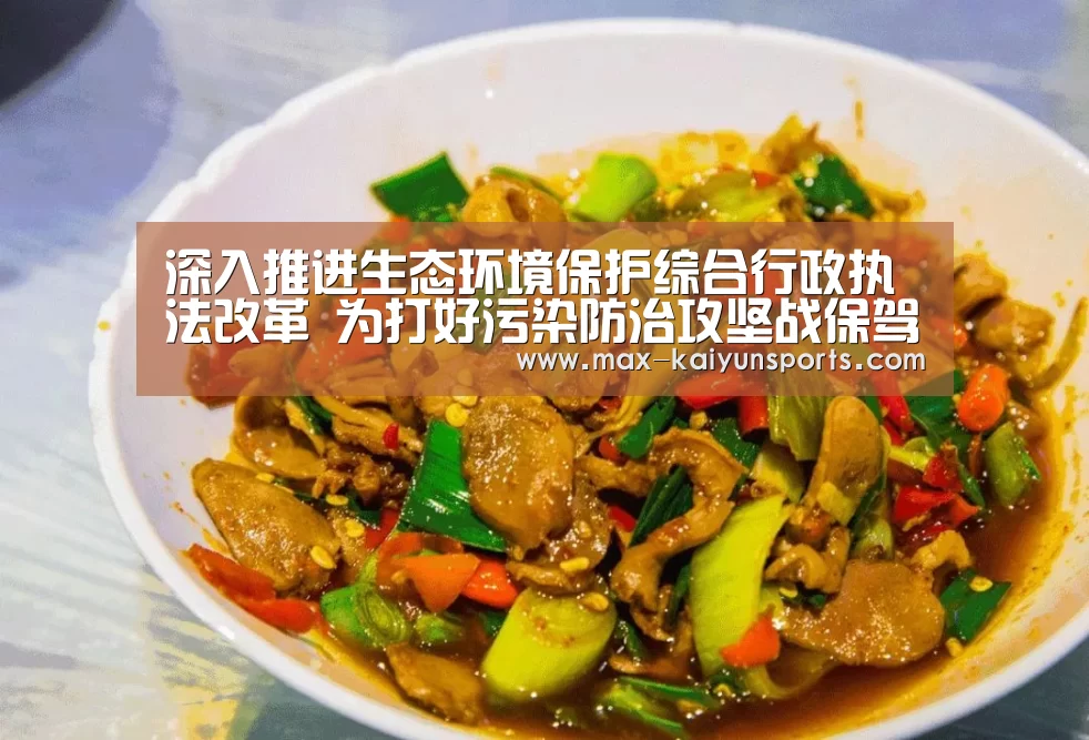 深入推进生态环境保护综合行政执法改革 为打好污染防治攻坚战保驾护航‘开云体育移动端’(图4) 开云体育移动端