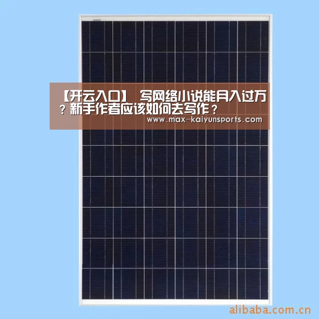 【开云入口】
写网络小说能月入过万?新手作者应该如何去写作?(图3) 开云入口